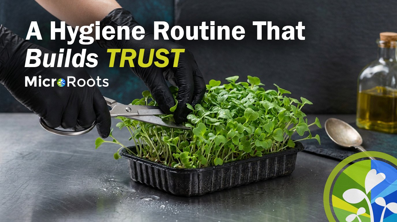 Hygienic Harvesting for Vertical Farming in South Africa