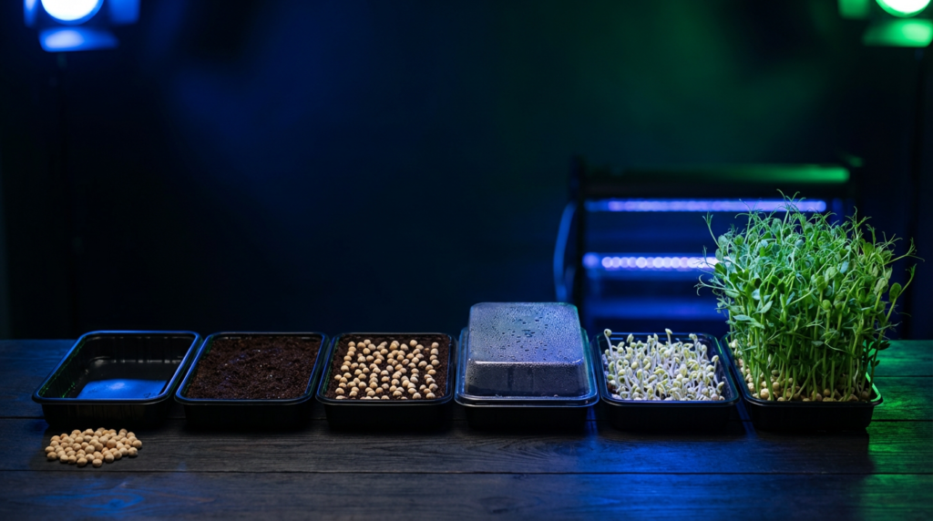 Microgreens Step by Step