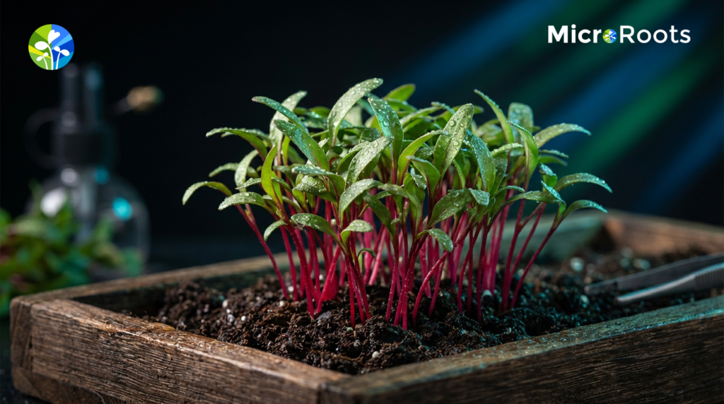 Planting and Growing Microgreens